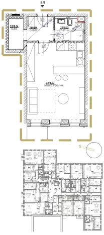 Prodej bytu 1+kk, Jablonec nad Nisou, Krkonošská, 39 m2