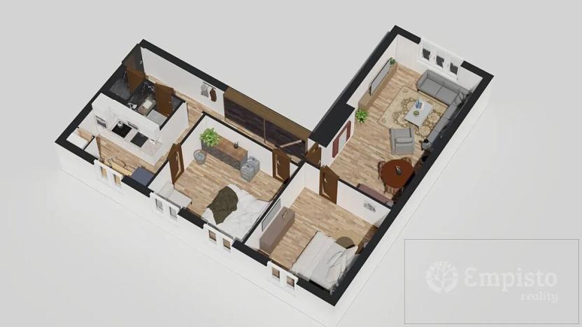 Prodej bytu 3+1, Ostrava, Marie Pujmanové, 77 m2