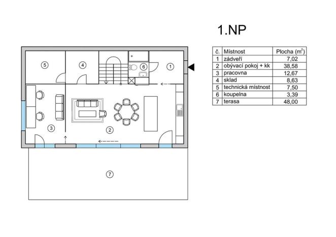 Prodej rodinného domu, Malá Hraštice, 200 m2