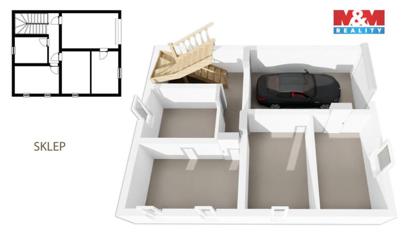 Prodej rodinného domu, Malý Újezd - Vavřineč, 285 m2