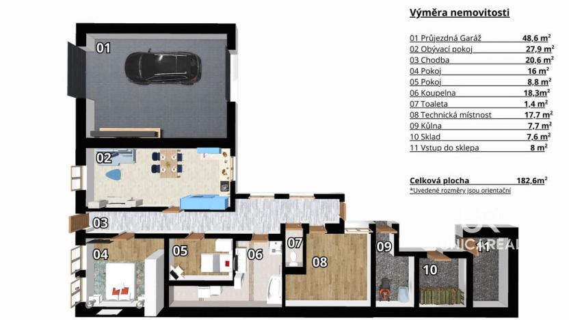 Prodej rodinného domu, Žeravice, 182 m2