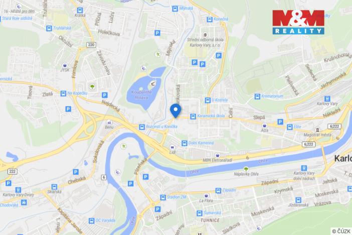 Pronájem bytu 1+1, Karlovy Vary, Sokolovská, 50 m2