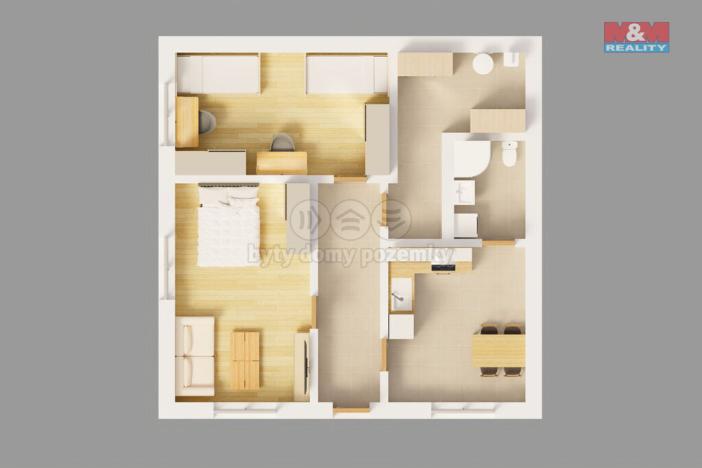 Prodej rodinného domu, Vrdy - Zbyslav, Jiráskova, 100 m2