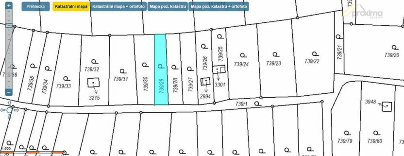 Prodej zahrady, Český Krumlov, Na Svahu, 140 m2