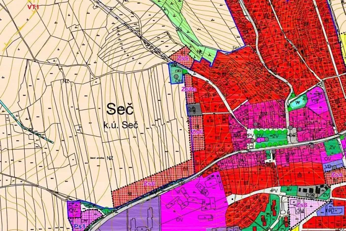 Prodej pozemku pro bydlení, Seč, 39101 m2