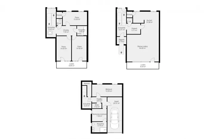 Prodej rodinného domu, Praha - Čimice, Chorušická, 198 m2