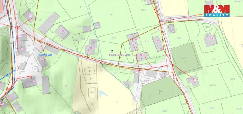 Prodej pozemku pro bydlení, Dlouhá Ves, 737 m2