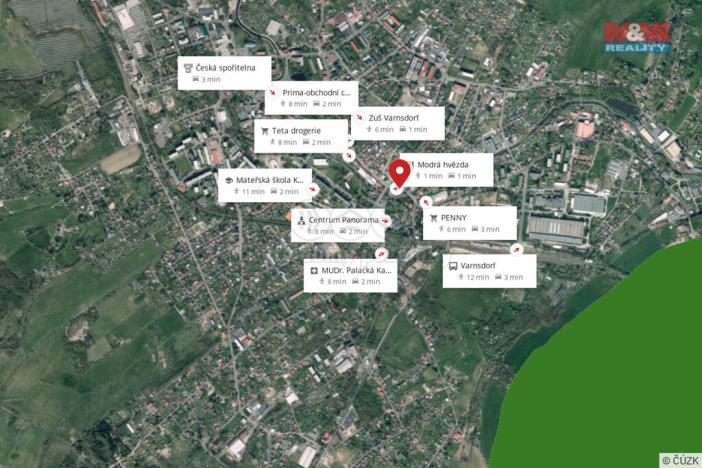 Prodej činžovního domu, Varnsdorf, Národní, 900 m2