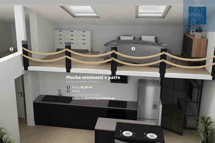 Prodej bytu 2+kk, Šestajovice, Komenského, 106 m2