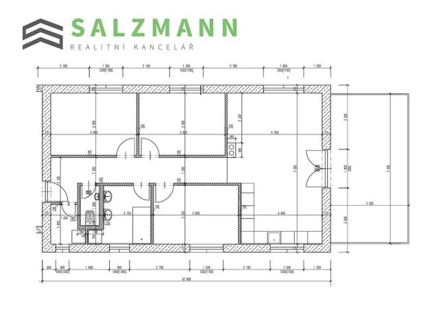 Pronájem bytu 4+kk, Vochov, 82 m2