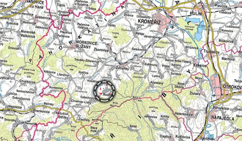 Prodej pole, Roštín, 17285 m2