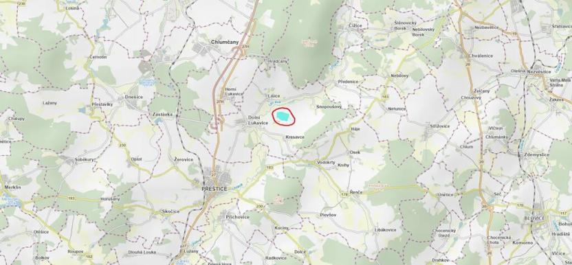 Prodej podílu pozemku, Dolní Lukavice, 43384 m2