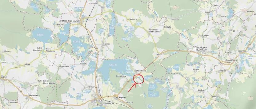 Prodej pozemku, Třeboň, 14477 m2