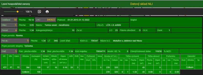 Prodej podílu lesa, Malá Skála, 6790 m2