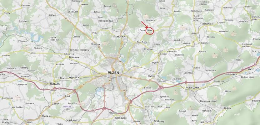 Prodej pozemku, Hromnice, 8400 m2