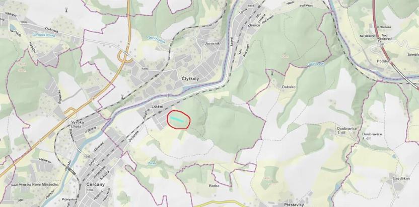 Prodej lesa, Lštění, 4810 m2