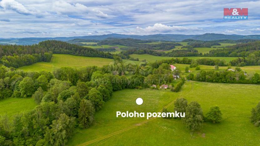 Prodej pozemku pro bydlení, Rožmberk nad Vltavou - Přízeř, 9451 m2