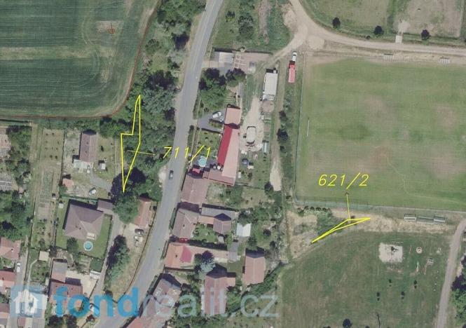 Prodej pozemku, Kněževes, 593 m2