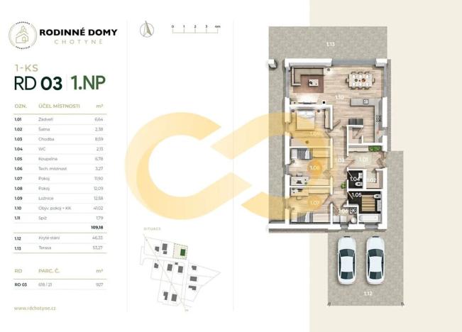 Prodej rodinného domu, Chotyně, 209 m2