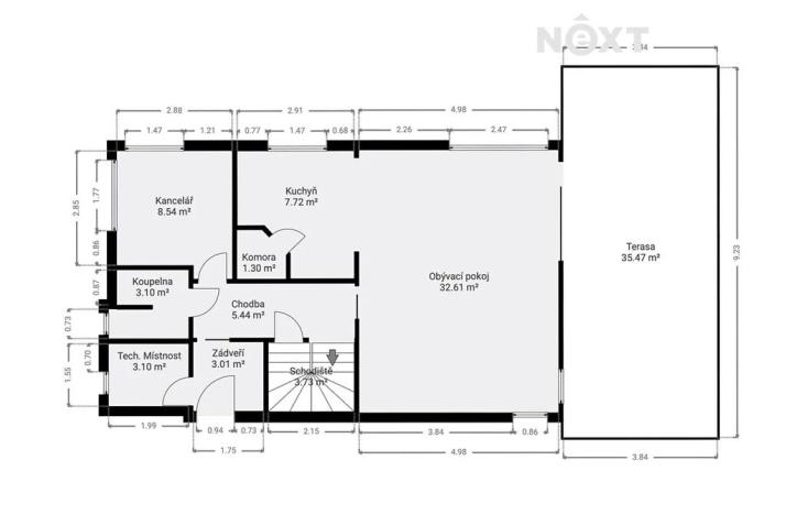 Prodej rodinného domu, Svojetice, Trnková, 137 m2