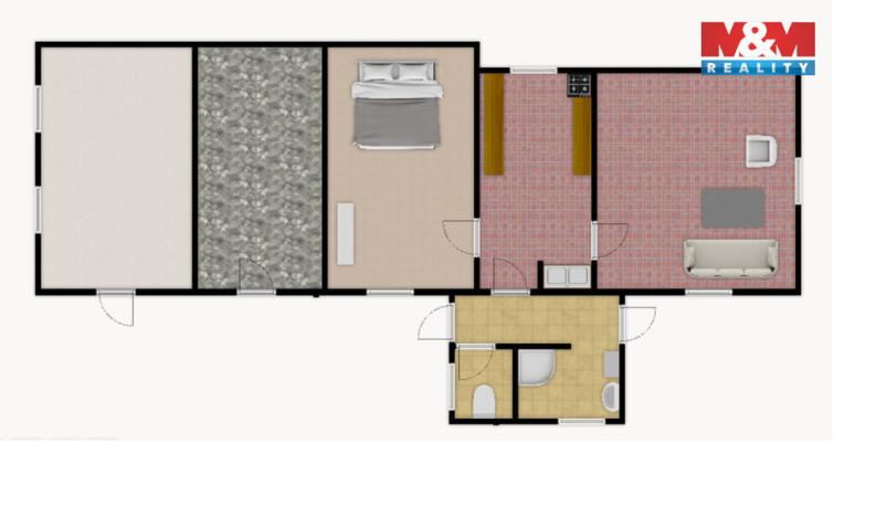 Prodej rodinného domu, Kočí, 120 m2