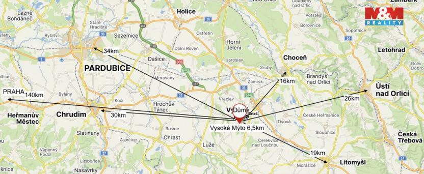 Prodej rodinného domu, Vysoké Mýto - Brteč, 139 m2