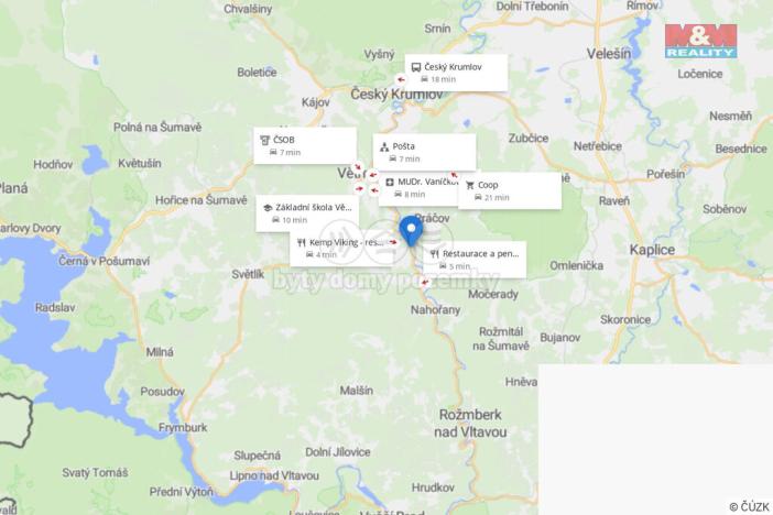 Prodej chaty, Větřní - Hašlovice, 25 m2