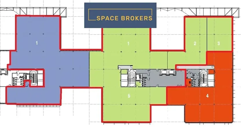 Pronájem kanceláře, Praha - Chodov, V parku, 3000 m2