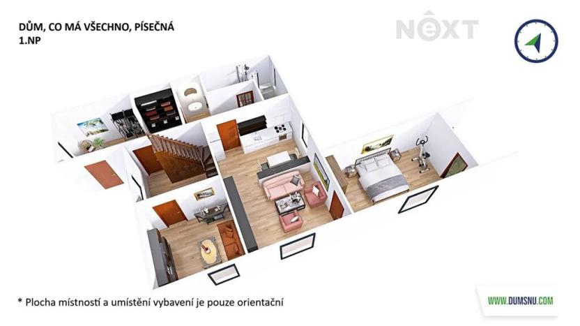 Prodej rodinného domu, Písečná, 213 m2