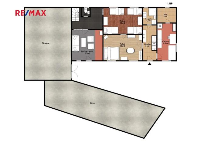 Prodej chalupy, Nečtiny, 160 m2