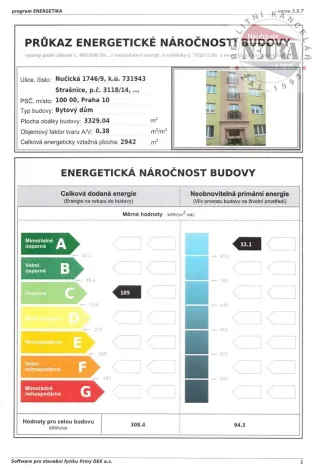 Prodej bytu 2+1, Praha - Strašnice, Nučická, 70 m2