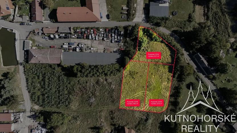 Prodej pozemku pro bydlení, Křesetice, 892 m2