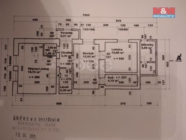 Prodej rodinného domu, Křinec, Dr. Chmelaře, 59 m2