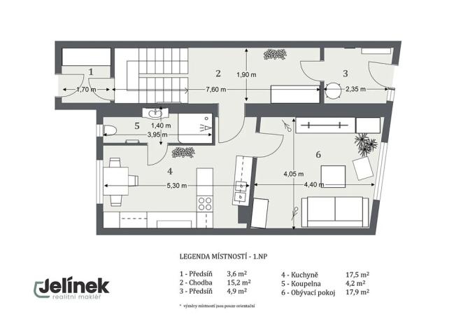 Prodej rodinného domu, Jimramov, náměstí Jana Karafiáta, 105 m2