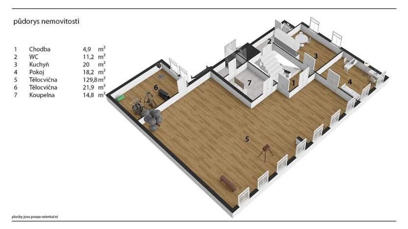 Prodej rodinného domu, Krupka, Husitská, 552 m2
