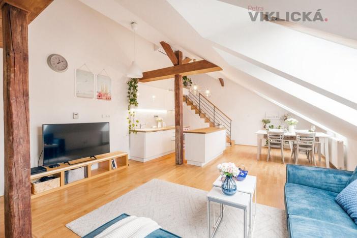 Pronájem bytu 2+kk, Praha - Vršovice, Slovinská, 59 m2