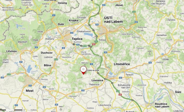 Prodej pozemku, Třebenice - Medvědice, 4154 m2