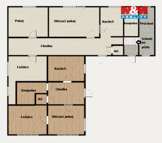 Prodej rodinného domu, Kočí, 189 m2