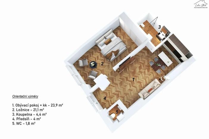 Prodej bytu 2+kk, Praha - Staré Město, Karlova, 55 m2