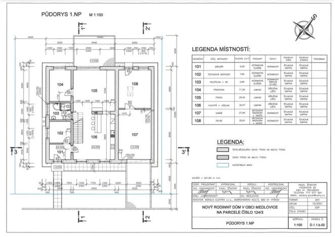 Prodej pozemku pro bydlení, Medlovice, 674 m2