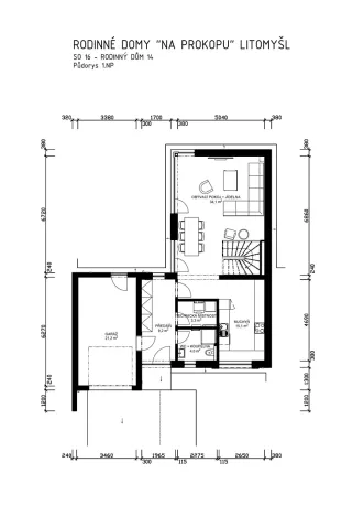 Prodej rodinného domu, Litomyšl, Bohdana Kopeckého, 138 m2