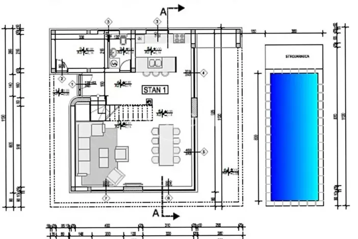 Prodej vily, Zadar, Chorvatsko, 230 m2