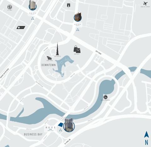 Prodej bytu 2+kk, Lux BnB Paramount Business Bay Sea View, Spojené arabské emiráty, 57 m2