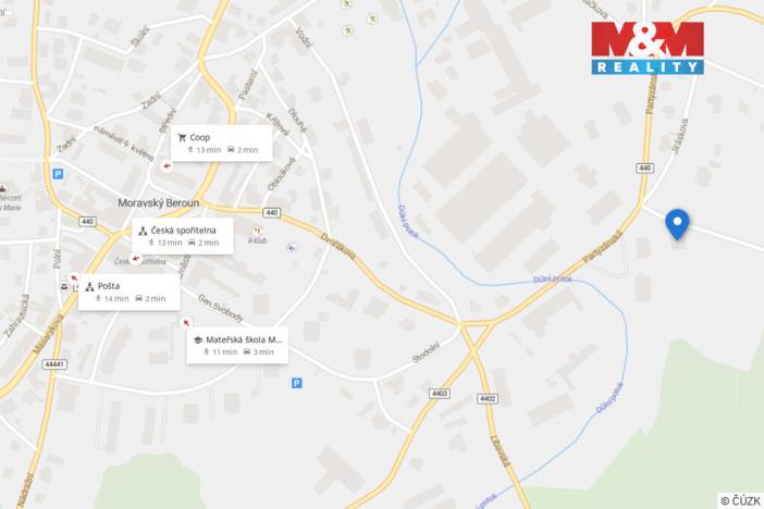 Pronájem bytu 2+kk, Moravský Beroun, Partyzánská, 42 m2