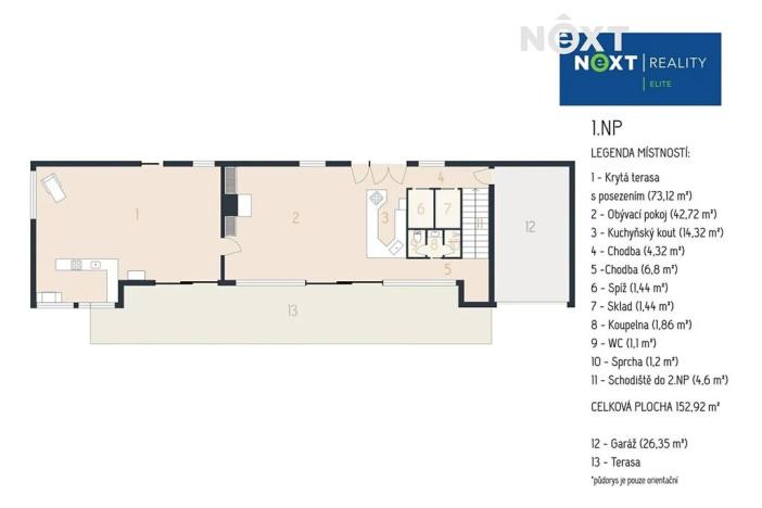 Prodej rodinného domu, Louka, 254 m2