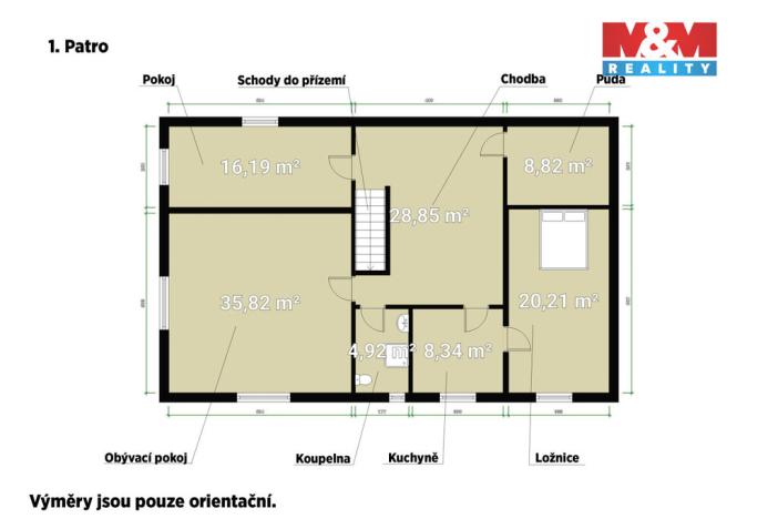 Pronájem rodinného domu, Dlažov, 223 m2