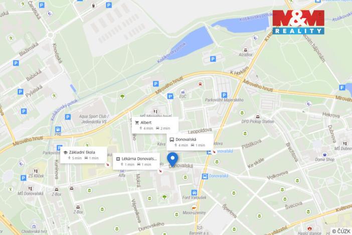 Prodej bytu 3+kk, Praha, Donovalská, 67 m2