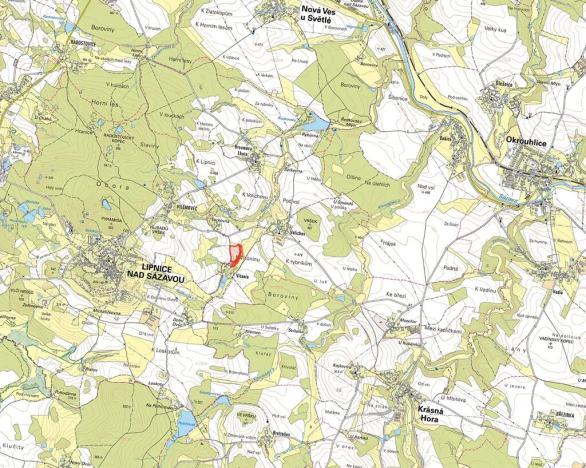 Prodej pole, Krásná Hora, 35461 m2