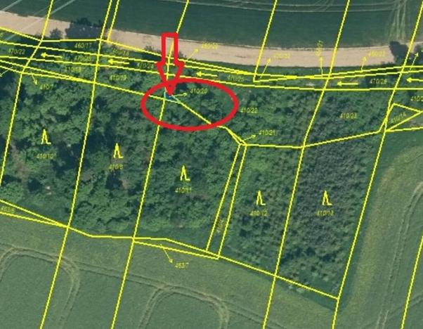 Prodej lesa, Temelín, 6256 m2