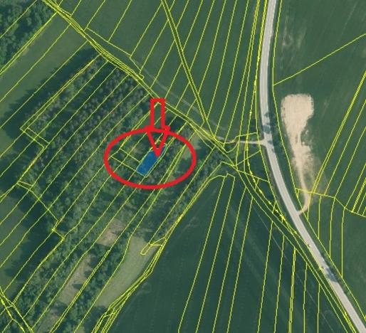 Prodej lesa, Temelín, 6256 m2